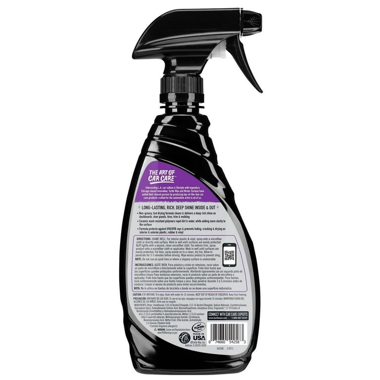 Turtle Wax, Interior & Exterior Protectant, 54258, Ceramic Infused