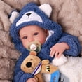 thumbnail image 2 of Muñeca Reborn BABESIDE Aiden Boy de 50 cm con juguete y caja de regalo, 2 of 9