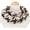 Brown, variant on Classic Premium Houndstooth Knit Infinity Loop Circle Scarf