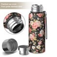 thumbnail image 2 of 20 Oz Pioneer Flower Coffee Tumbler Double Wall Insulated Stainless Steel Water Bottle | Metal Reusable Thermoses Flask with Cup Cap | Leak & Sweat Proof with Anti-Dust Lid, 2 of 7