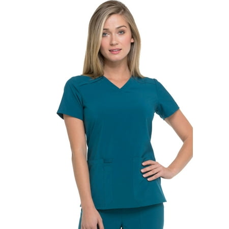 

Dickies EDS Essentials Scrubs Top for Women V-Neck DK615