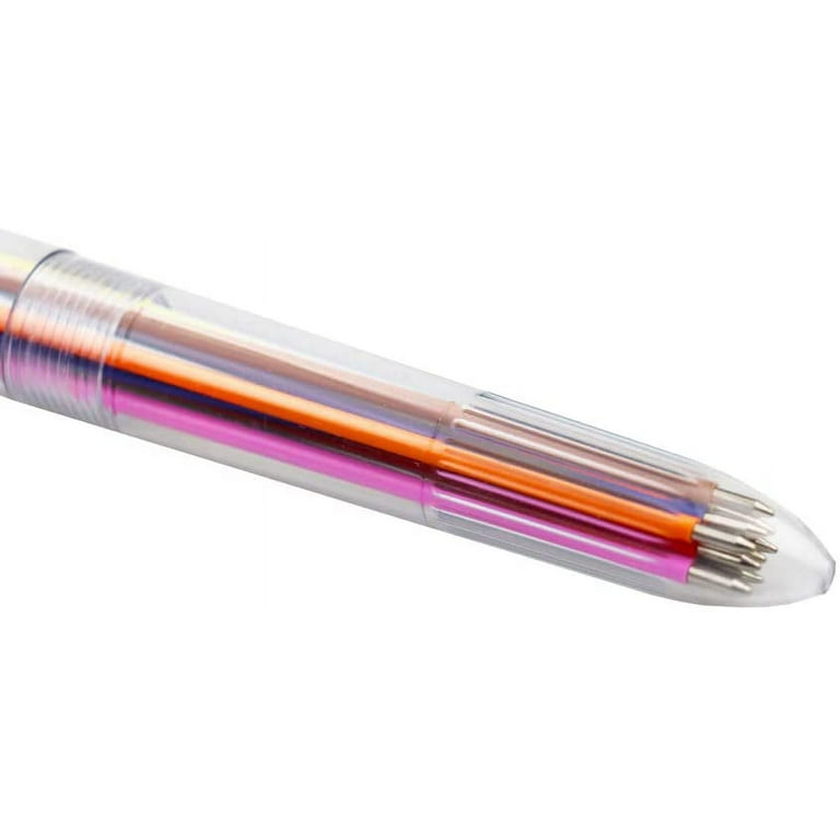 8 Multicolor Pen Stationery, Multi Color Ballpoint Pens