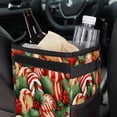 thumbnail image 6 of Christmas Foldable Car Garbage Can with Lid, Leak-Proof, and Hanging Storage Bag - Trash Can for Car, Car Trash Bin, Mini Trash Can, 6 of 6