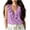 Purple, variant on SwiftWear Women's Summer Ruffle V Neck Tank Top Cotton Linen Blend Cami Sleeveless Cute Top for Casual Everyday Wear