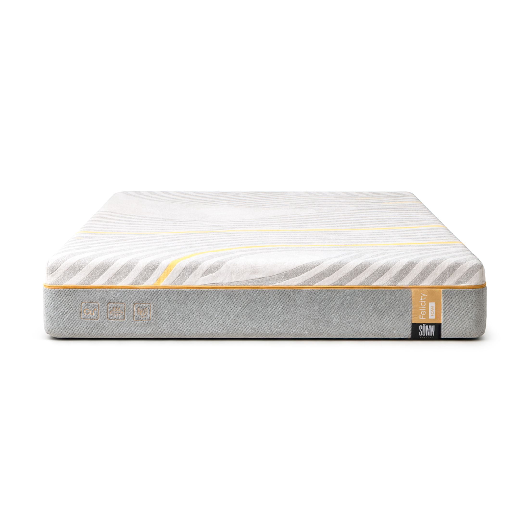 Felicity by Sömn Company 8" Copper Infused Memory Foam Mattress, Full