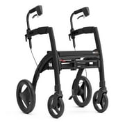 Rollz Motion 2-n-1, A Rollator Transport Chair - Lightweight, Small- Island Blue