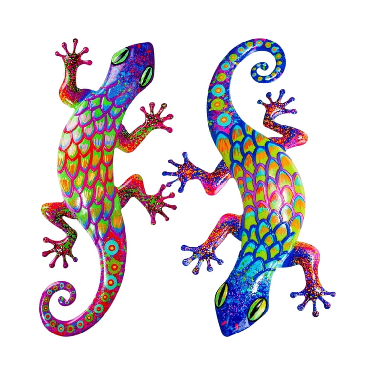 gecko reptile wall decals