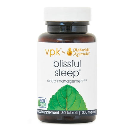 Blissful Sleep | 30 Herbal Tablets | Natural Aid for Falling Asleep Quickly - No Side