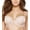 Blush, variant on by Felina | Lou Seamless Push Up Bra | Lace | Tulle | Leotard Back (Black, 34D)