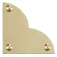 thumbnail image 2 of Dritz Smooth Quatrefoil Corners, Large, 3 Pack, Brass, 2 of 8