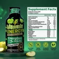 thumbnail image 5 of Vitamin Energy Workout+ Pre-Workout Shot, Sour Apple, 12 Pack – 260mg Natural Caffeine, B-Vitamins & Minerals, Zero Sugar, 1.93 fl oz, 5 of 9