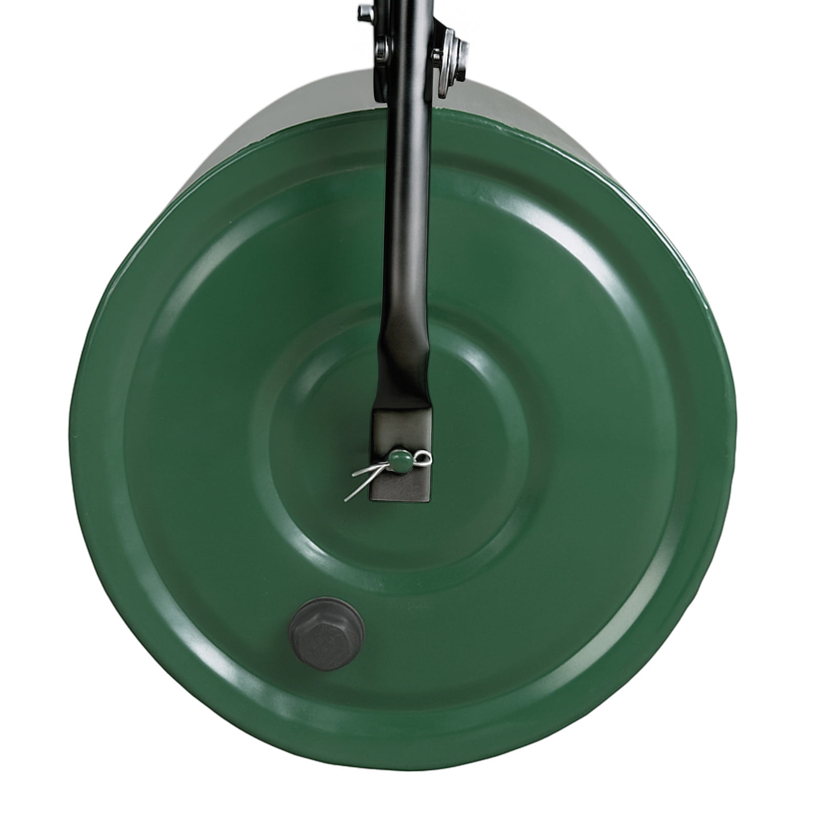 DECMAY 18" Manual Lawn Aerator with Fillable Drum and Double Spikes, Heavy-Duty Rolling Yard Tool