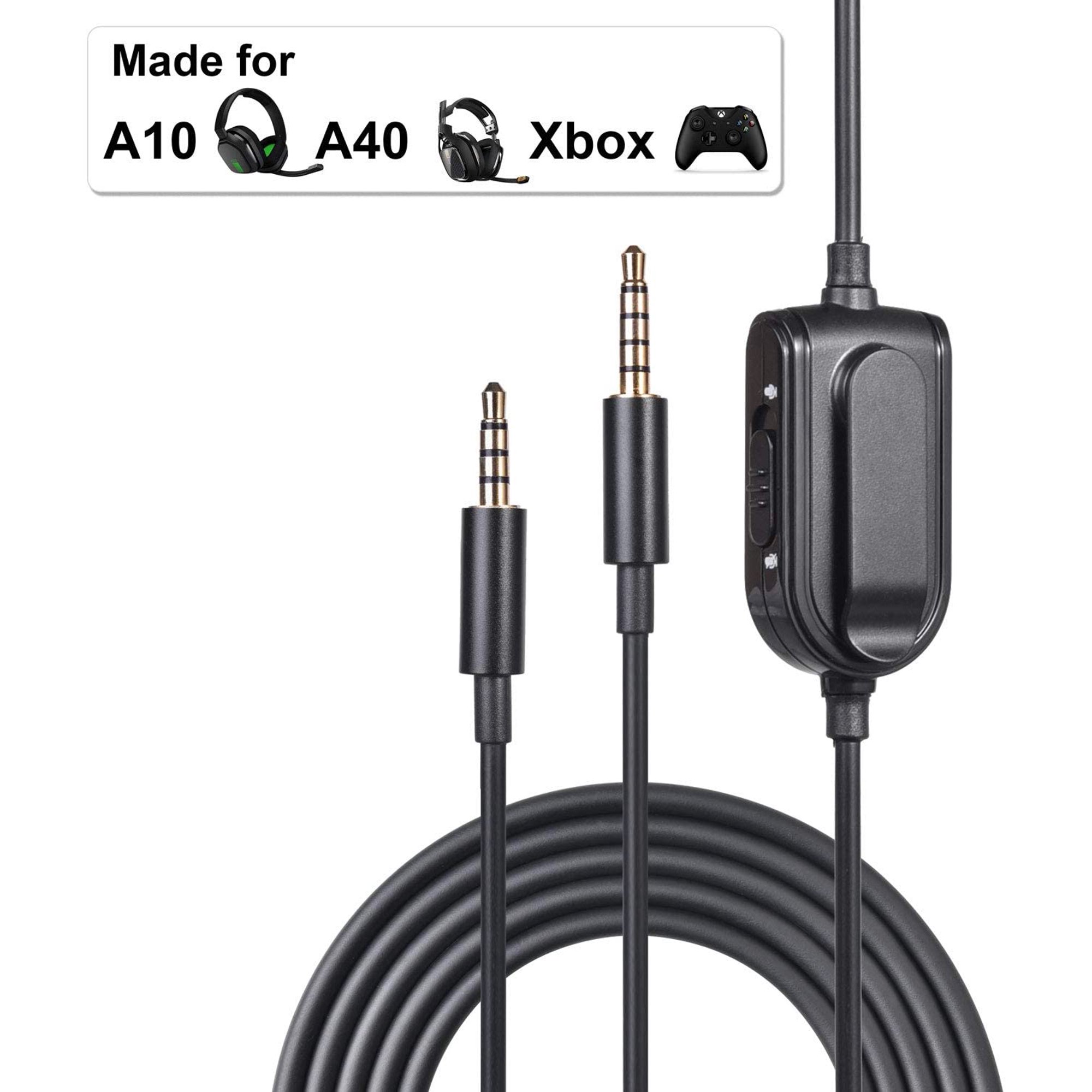 Replacement 2 0m Astro A10 Cable Cord With Volume Control Mute Function Also Works With 0 0tr Gaming Headsets Walmart Canada