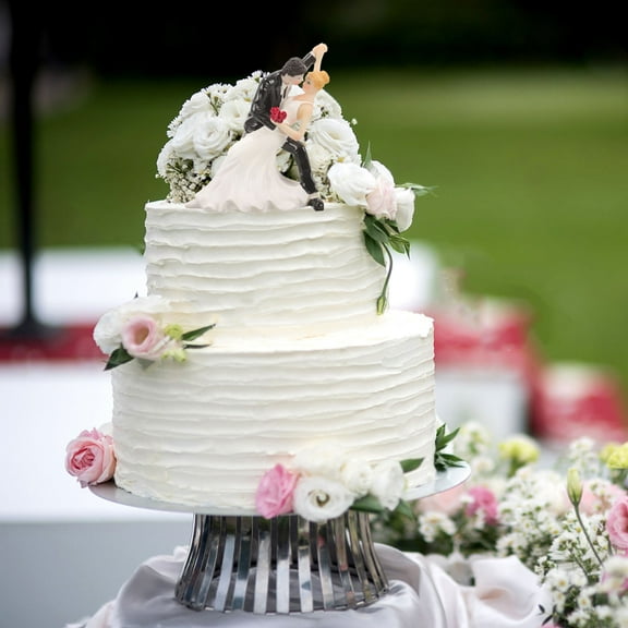 TABLZONE Resin Wedding Cake Topper, Assorted Colors, Adds Romance to Your Special Day