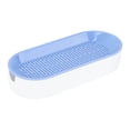 thumbnail image 5 of opvise Cat Grass Planter Soilless Planting Visible Water Level Drain Grid U-hole Sturdy Sink Detachable Catnip Grow Box Green, 5 of 8