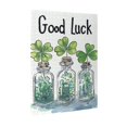 thumbnail image 2 of 500 pcs Shamrock Bottled Good Luck Slogan Jigsaw Puzzles 500 Pieces,Unique And Beautiful Design,Charm Shamrock Bottled Wooden Puzzle,Gift For Plant Lovers,Stress Relieving Pleasure,Relax Yourself, 2 of 6