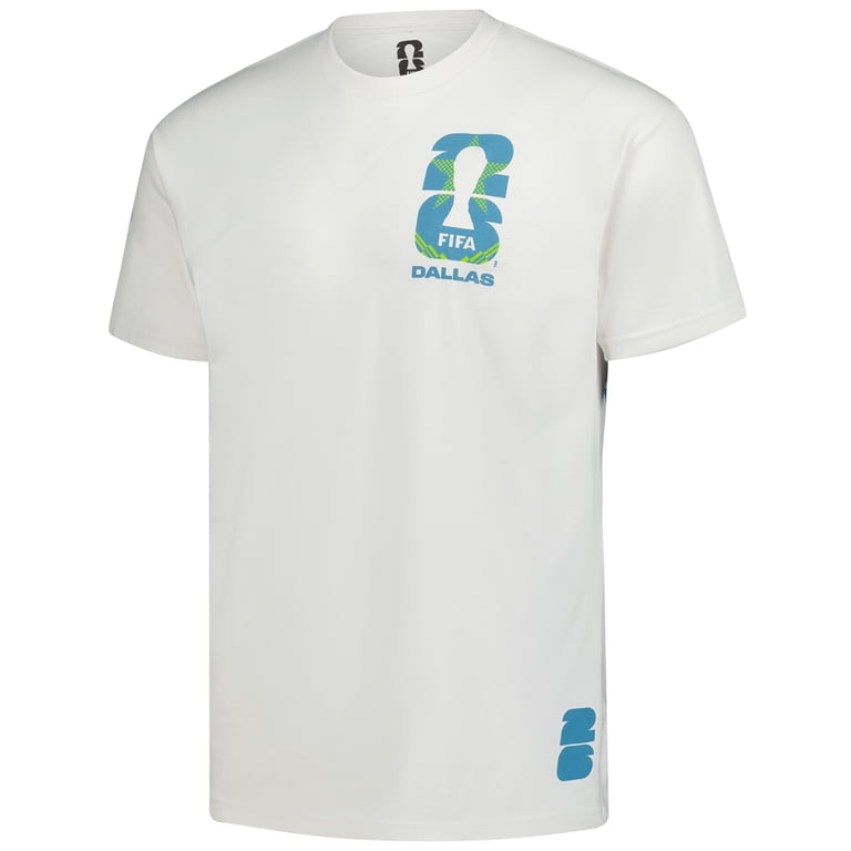 2026 北中米ワールドカップ Tシャツ 2XLサイズ Men's Outerstuff Cream 2026 FIFA World Cup Dallas Host City Local