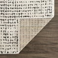 thumbnail image 4 of BoutiqueRugs Keita Black & White Mosaic Area Rug - Rose Cream - 9'2" x 12', 4 of 17