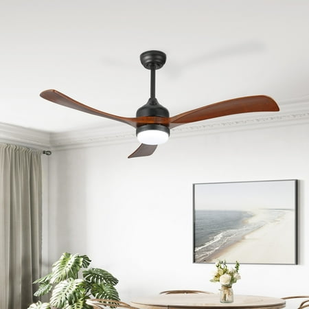 

GetLedel 52-inch 3-Blade Propeller Ceiling Fan with Remote and LED Light