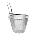 thumbnail image 4 of CoudarTitie Noodle Strainer Fry Basket with Handle, Kitchen Frying Food Basket, Noodles Colander for Dumplings Pasta Cooking Ramen Noodle S, 4 of 6