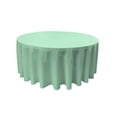 thumbnail image 1 of LA Linen TCpop108R-MintP44 Nappe en Popeline de Polyester, Menthe - 108 Po. Ronde, 1 of 3