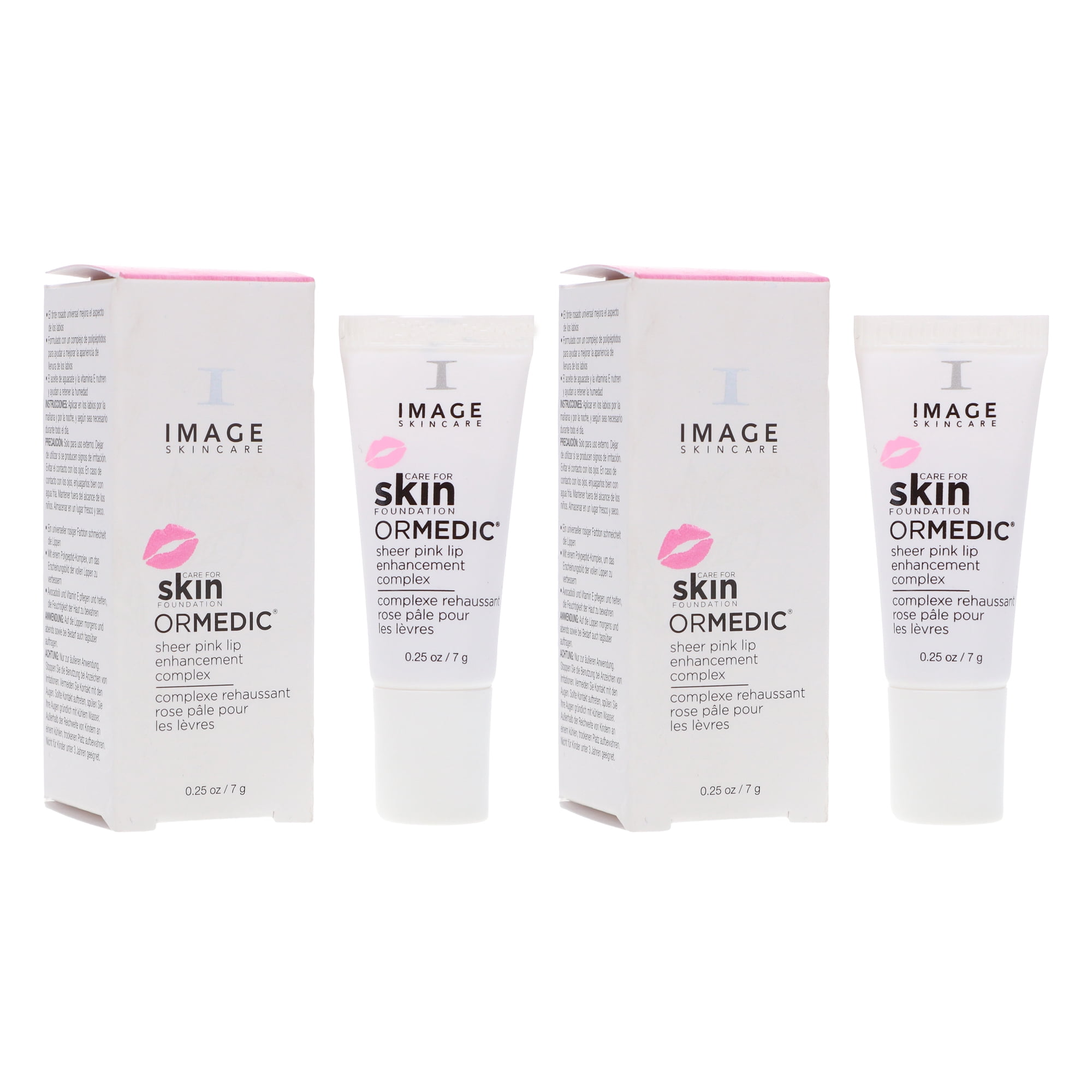 IMAGE Skincare Skin ORMEDIC Sheer Pink Lip Enhancement Complex 0.25 oz 2 Pack