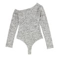 thumbnail image 2 of n:philanthropy Womens Wide Neck Bodysuit Jumpsuit, Grey, Large, 2 of 2