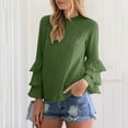 thumbnail image 2 of EDFBUYKRS Female Long Sleeve Sweatshirt Sweatshirts for Women Plus Size Hooded Pocket Long Sleeve Print Casual Sweatshirt Size S, 2 of 3