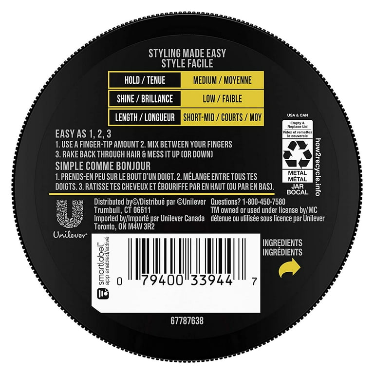 Axe Urban Styling Natural Look Medium Hold Flexible Hair Paste