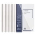 thumbnail image 2 of 10PCS A4 Hot Melt Thermal Binding Cover, Transparent Front Cover and White Back Cover, 2 of 9