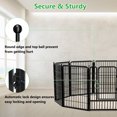 thumbnail image 5 of Txh001 Dog Playpen Outdoor, 12 Panels 40inch Metal Dog Fence with Doors for Dogs Pet Puppy Playpen Exercise Pen for RV, Camping, Yard, 5 of 7