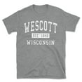 thumbnail image 1 of Wescott Wisconsin Classic Established Men's Cotton T-Shirt, 1 of 1