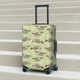 thumbnail image 5 of Uemuo Twig Sloth Printed Washable Luggage Cover - Fashion Suitcase Protector Fits 18-32 Inch Luggage -Medium, 5 of 9