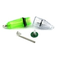 thumbnail image 4 of Fiudx Luz Led de Pesca con Forma de Gota, Efecto Intermitente Colorido, 12 Cm de Largo, Funciona con Pilas Aa, Resistente Al Agua y Al Óxido, Accesorio para Pesca Nocturna, Material Plástico Duradero, 4 of 7