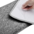 thumbnail image 6 of Pure Era Bullnose Carpet Stair Treads Protector Cover 9" x 30" Indoor Non Slip Self Adhensive (Set of 14,Gray), 6 of 12