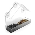 thumbnail image 2 of Youkk Clear Acrylic Bird Feeder Window Bird Feeders with Strong Suction Cups for Outside Window, 2 of 6