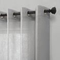thumbnail image 4 of Mainstays Crushed Voile Window Curtains Panel Pair, 4 of 6