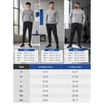 thumbnail image 7 of Men's Running Pants Lightweight Joggers Athletic Pants with Zipper Pockets Irongray L, 7 of 7