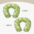 thumbnail image 3 of Disketp Kiwi Lemon Travel Pillow Memory Foam Neck Pillow Support Pillow for Camping, Sleeping Rest Cushion Airplane Pillow, 3 of 8