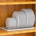 thumbnail image 1 of Escurridor de platos de acero inoxidable cromado Simple Houseware, 1 of 7