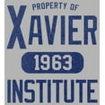 thumbnail image 2 of Men's Marvel X-Men Xavier Institute 1963 Pull Over Hoodie Athletic Heather 2X Large, 2 of 4