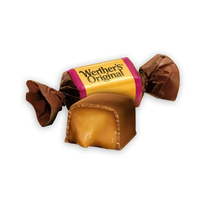 ORIGINAL CHOCOLATE COVERED CARAMELS, 2.22 0Z (pack of 2) WERTHER'S
