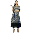 thumbnail image 4 of Bimba Women Designer Custom Kurta Tunic Top Long Front Slits Kurti Dress, 4 of 9