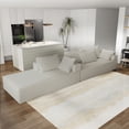 thumbnail image 5 of Miekor Furniture Modern Upholstered Sectional Sofa Couch Set,Modular 108" L Shaped Sectional Living Room Sofa Set With 6 Pillows,Free Combination Sofa Couch for Living Room,Bedroom(Left Chaise) B3A041, 5 of 8