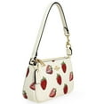 thumbnail image 3 of Coach Women's Nolita Small Convertible Wristlet with Strawberry Print (Chalk Multi), 3 of 6