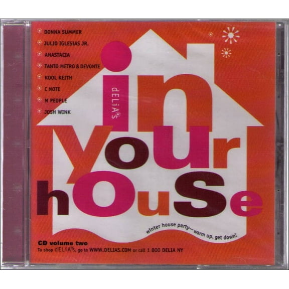 Delia's In Your House Volume 2 Music CD