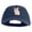 Navy, variant on Bunny Easter Embroidered Iron On Patch Applique Patched 6 Panel Washed Low Profile Dad Hat - White OSFM