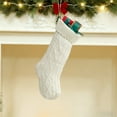 thumbnail image 5 of Cheapark Christmas Stockings - Big Plush Decorative & Storage Xmas Socks, Festive Accents for Home Fireplace & Holiday Decoration, 5 of 6