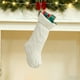 thumbnail image 5 of Calcetín navideño para decoración y almacenamiento de regalos | Calcetín navideño de poliéster para repisa de chimenea o árbol | Calcetín decorativo navideño para dulces, 5 of 6