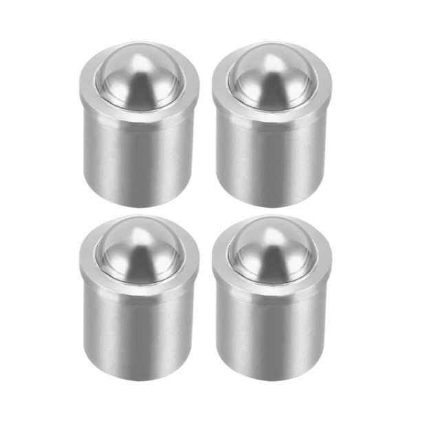8mm Dia Stainless Steel Door Wardrobe Ball Catch Latch Catcher 4Pcs